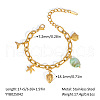 Stylish Ocean Stainless Steel Charm Bracelets OX8367-1-1