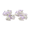 Transparent Printed Acrylic Cabochons OACR-M008-01D-2