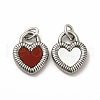 304 Stainless Steel Acrylic Pendants STAS-A076-18P-2