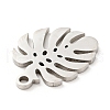 Non-Tarnish 201 Stainless Steel Pendants X-STAS-E015-09P-3