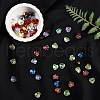 80Pcs Romantic Valentines Ideas Glass Charms and Bead Sets GLAA-SZ0001-69-5
