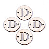 Unfinished Natural Poplar Wood Links Connectors WOOD-S045-140B-01D-1