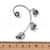 316 Surgical Stainless Steel Cuff Earrings EJEW-E300-25AS-02-3