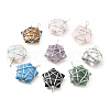 Natural & Synthetic Gemstone Pendants G-D458-07P-RS-1