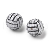 Sport Themed Resin Rhinestone Beads OACR-D307-02-2