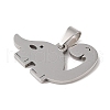 Non-Tarnish 201 Stainless Steel Pendants STAS-A094-04F-P-2