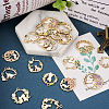 20Pcs 10 Style Alloy Enamel Pendants ENAM-TA0001-50-6