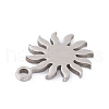 Non-Tarnish 201 Stainless Steel Pendants STAS-K003-10P-3