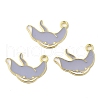 Alloy Enamel Pendants FIND-U031-02LG-1