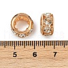 Brass Rhinestone Beads KK-U071-02B-01KCG-3