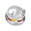 304 Stainless Steel Enamel Pendants STAS-M120-01A-P-2