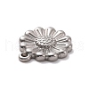 Non-Tarnish 304 Stainless Steel Pendants STAS-E169-24P-3
