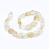 Natural Citrine Beads Strands G-F599-27-2