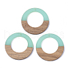 Resin & Walnut Wood Pendants RESI-S358-29A-03-1