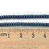 Electroplated Synthetic Non-Magnetic Hematite Beads Strands G-I360-C03-08-4