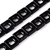Dyed & Heated Natural Black Agate Beads Strands G-N342-102C-2