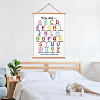 Cotton & Linen Hanging Painting HJEW-WH0025-009-4