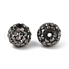 Polymer Clay Rhinestone Beads RB-N006-71-2
