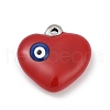 304 Stainless Steel Enamel Pendants STAS-Q350-19P-2