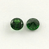 Diamond Shaped Cubic Zirconia Pointed Back Cabochons ZIRC-R004-10mm-08-2