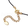 Natural Carnelian(Dyed & Heated) Gourd Pendant Necklaces NJEW-JN05246-02-5