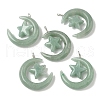 Natural Green Aventurine Pendants G-Z086-01P-24-1