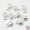 925 Sterling Silver Beads STER-G012-04S-3