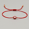 Alloy Evil Eye Link Bracelet TI1852-3-1