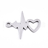 Non-Tarnish 201 Stainless Steel Pendants STAS-S081-075-2