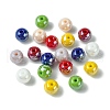 160Pcs 8 Colors Electroplate Opaque Glass Beads Strands GLAA-FS0001-74-2