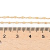 Brass Dapped Chain Necklaces for Women Men NJEW-Z068-11G-5