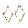 Brass Linking Rings KK-F831-015A-G-RS-2