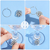 Unicraftale 120Pcs 316 Surgical Stainless Steel Hoop Earring Findings STAS-UN0043-03-5