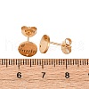 304 Stainless Steel Stud Earring Findings STAS-H436-21G-01-3