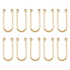 SUPERFINDINGS 10Pcs Alloy Bikini Clips FIND-FH0009-23LG-1