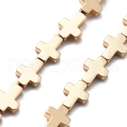 Synthetic Non-magnetic Hematite Beads Strands G-M095-D01-01KCG-1