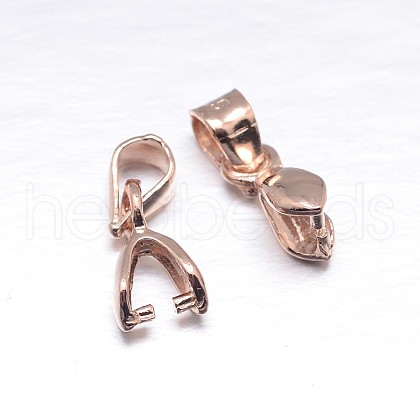 Sterling Silver Pendant Bails STER-M106-06RG-1