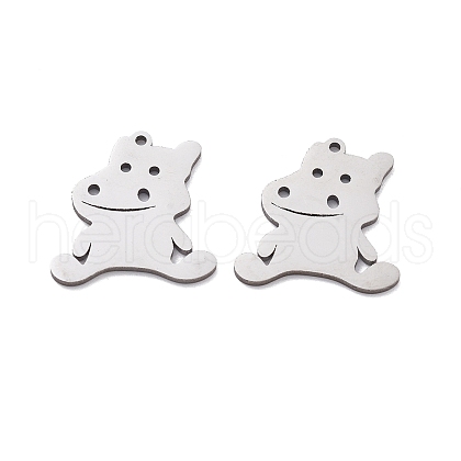 201 Stainless Steel Charms STAS-V001-04-1