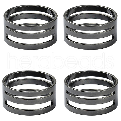 4Pcs Brass Rings RJEW-YW0001-06B-1