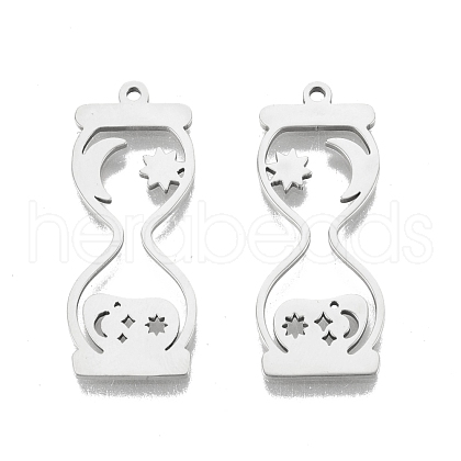 201 Stainless Steel Pendants STAS-N098-115P-1