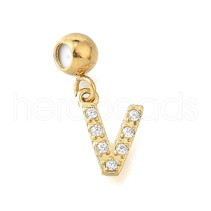 304 Stainless Steel Rhinstone Pendant STAS-H202-50G-V-1