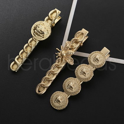 Alloy Alligator Hair Clips PW-WGC6514-04-1