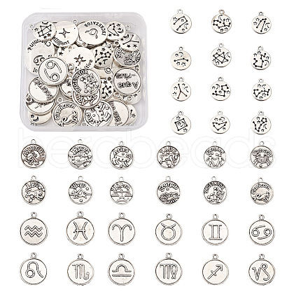 3 Sets 3 Styles Tibetan Style Alloy Pendants TIBEP-PJ0001-04-1