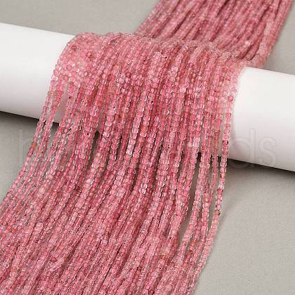 Natural Strawberry Quartz Beads Strands G-RM2025-C32-A-1