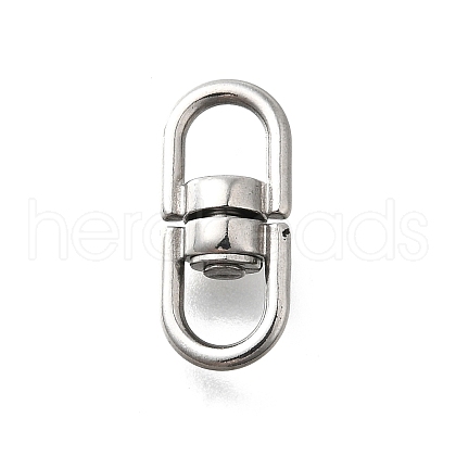 304 Stainless Steel Swivel Clasps STAS-U051-03C-P-1