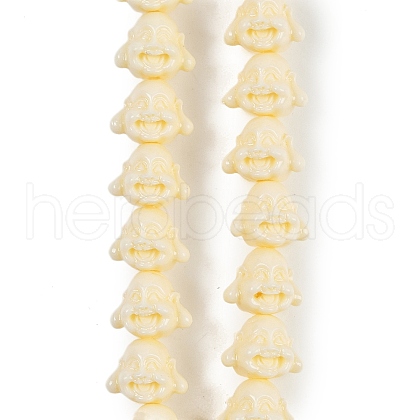 Synthetic Coral Carved Beads Strands CORA-C003-11B-1