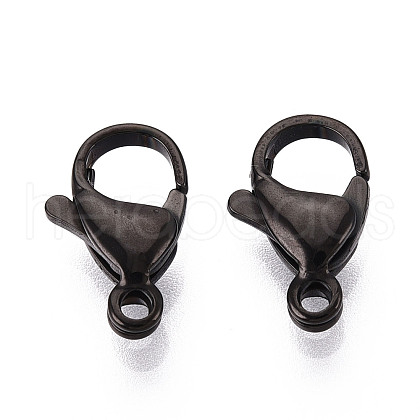 304 Stainless Steel Lobster Claw Clasps STAS-T065-13mm-34B-1
