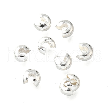 Brass Crimp Beads Covers EC266-2S-1