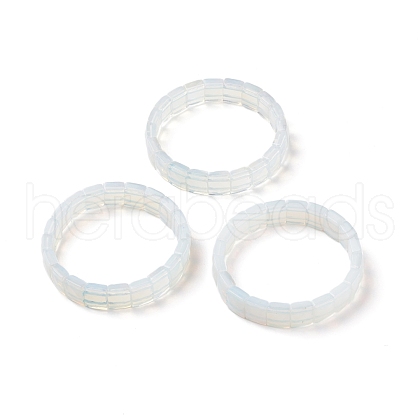 Opalite Stretch Bracelets BJEW-F406-B22-1