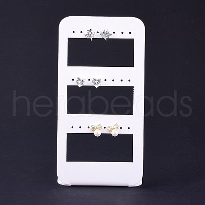 3 levels Acrylic Earring Display Stands ODIS-P008-03-1